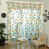 (Buy 1 Get 1) Beautiful Floral Print See-Through Home Bedroom Curtains