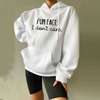 Fashion Women Casual Autumn Street Letter Print Pocket Hoodie