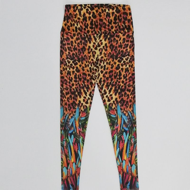 Unique Leopard Print Sexy Fitness Sports Leggings Pants