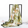 (Buy 1 Get 2) 90Cm Women'S Fashion Graffiti Printing Imitation Satin Silk Scarf