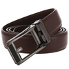 Men Casual Cowhide Automatic Buckle Belt