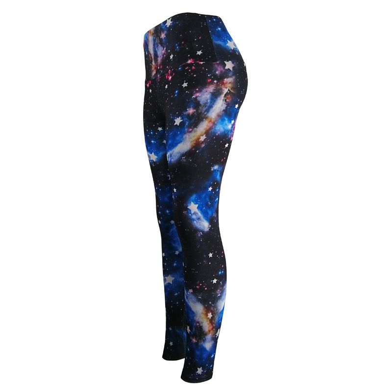 Fashion Starry Print Sports Leggings Pants