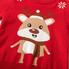 Children Kids Baby Fashion Girls Boys Christmas Long Sleeve Cartoon Elk Knitted Sweater