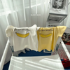 Children Kids Baby Fashion Boys Girls Casual Basic Banana Print Short Sleeve Round Neck T-Shirt