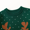 Kids Toddler Boys Girls Fashion Casual Christmas Long Sleeve Round Neck Knitwear