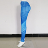 Three-Dimensional Line Print Fitness Sports Leggings Pants