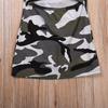 Girl Camouflage Print Sleeveless Dress