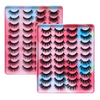 20 Pairs Of High Imitation Mink Hair False Eyelashes