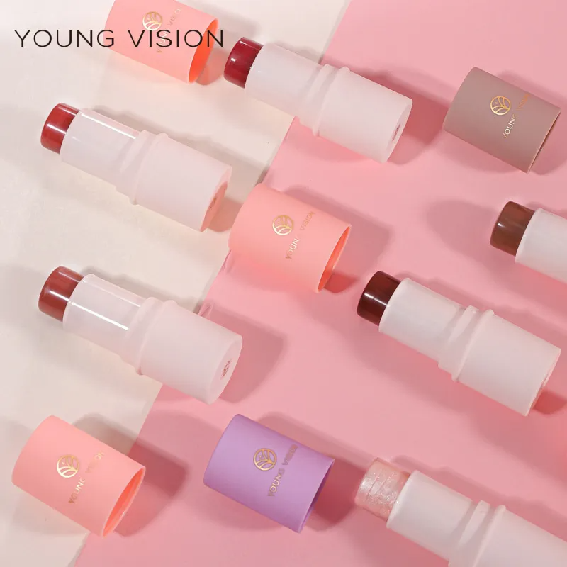 (Buy 1 Get 2) YOUNG VISION Multifunctional Highlighter Blusher Contour Lipstick