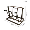 Creative Wrought Iron Drain Cup Holder Household Portable Water Cup Storage Rack