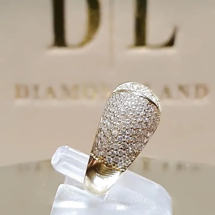 (Buy 1 Get 2) Women Fashion Simple Half Open Heart Rhinestone Ring