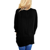 Women Casual Solid Color Half Sleeve Cardigan