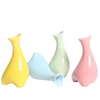 (Buy 1 Get 1) Simple Solid Color Dry Flower Container Home Decoration Ceramic Vase