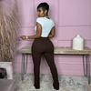 Women'S Fashion Three-Dimensional Solid Color Pants