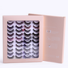 20 Pairs/Set Of Multicolor Imitation Mink False Eyelashes Thick And Curled