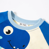 Children Kids Teen Fashion Boys Casual Long Sleeve Cartoon Dinosaurs Print Sweatshirt Top