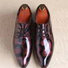 Men Fashion Graphic Printing Lace Up Oxfords