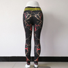 Marble Print Breathable Slim Fit Yoga Sports Leggings Pants