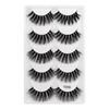 5pairs/Set Women 3D Multilayer Mink Hair Eyelashes