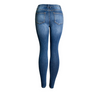 Women New Arrival High Elastic Washed Design Skinny Jeans