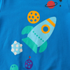 Kids Toddler Boys Autumn Winter Fashion Casual Cute Space Rocket Print Round Neck Sweatshirts