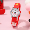 Santa Christmas Pattern Children'S Multicolor Plastic Watch