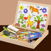 Fashion Creative Magnetic 12 Zodiac Double-Sided Drawing Board Children Puzzle Puzzle Toy