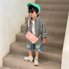 Children Kids Baby Fashion Girls Boys Letter Print Candy Color Crossbody Messenger Bag