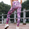 (Buy 1 Get 1) Women Fashion Snake Pattern Yoga Fitness Sports Running Training Tight Leggings