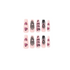 ( Buy 1 Get 2 ) Women Funny Halloween Spider Web Ghost Love Flame False Nails