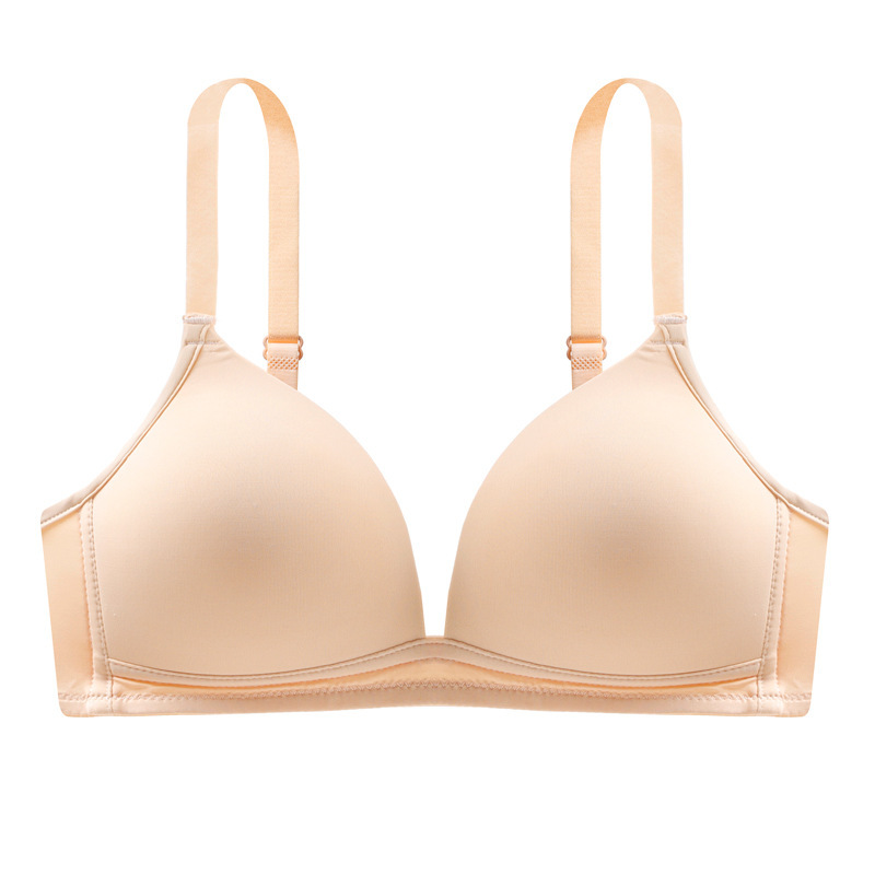 Women Basic Solid Color Comfortable Breathable Bra