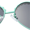 Girls Fashion Heart Shape Flower Decoration Sunglasses