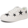 Women Fashion Casual Breathable Star Thick-Soled Sneakers