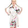 Children Peacock Printing Long-Sleeve Pajamas