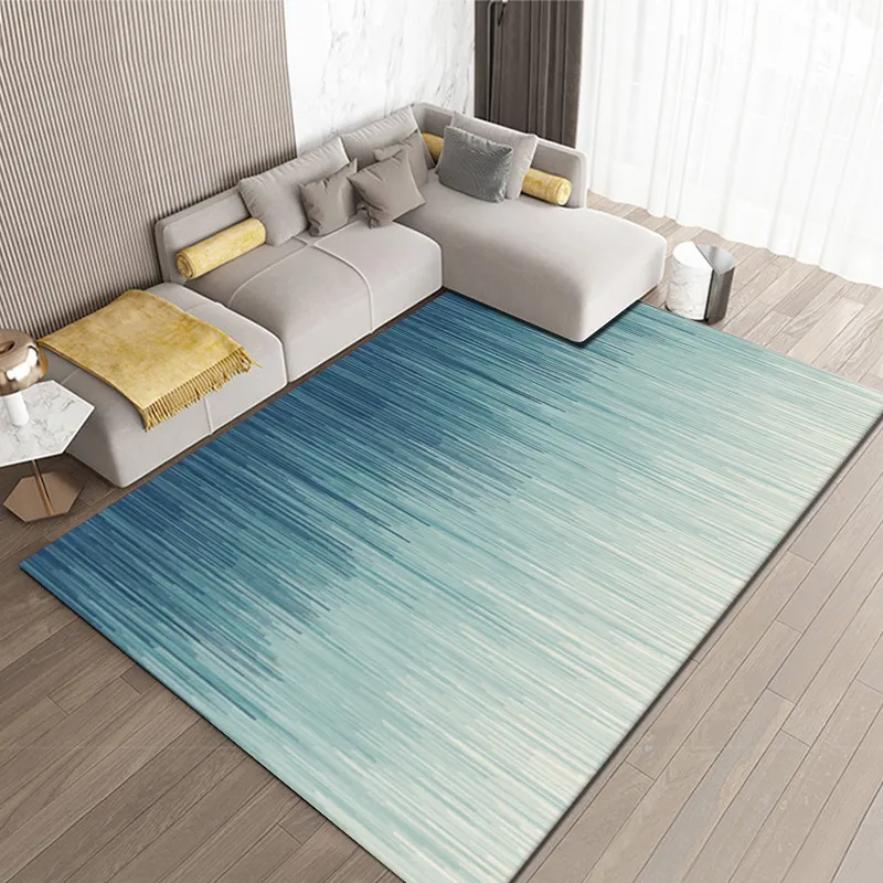 Living Room Ink Abstract Carpet Office Marbling Floor Mat