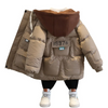 Winter Teen Kid Casual Warm Hooded Coat