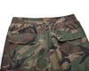 Women Simple Multi Pocket Camouflage Cargo Shorts