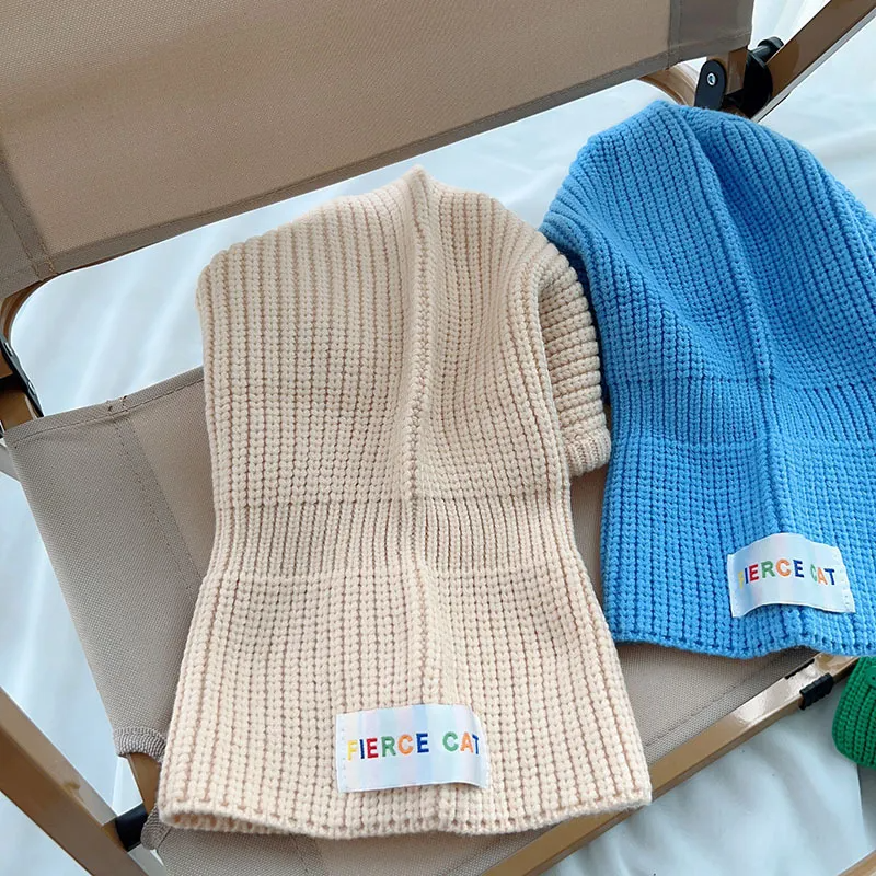 (Buy 1 Get 1) Kids Unisex Fashion Casual Cute Solid Color Knitwear Hat