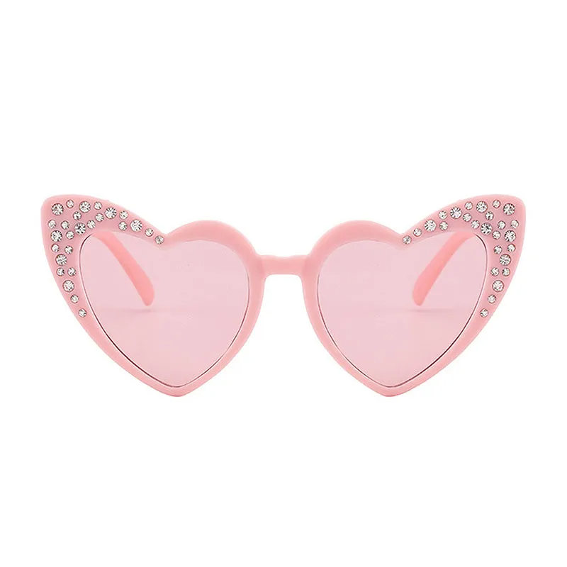 Fashion Kids Heart Shape Fashion Sun Glasses