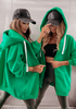 Autumn Winter Women Casual Solid Color Hooded Cardigan Coat