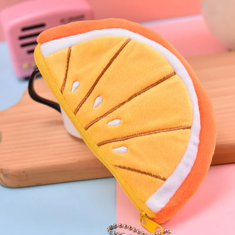 (Buy 1 Get 2) Children Kids Baby Fashion Cartoon Fruit Watermelon Plush Toy Coin Purse