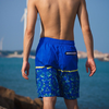 Men Patchwork Loose Casual Shorts