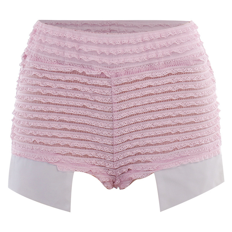 Women'S Fashion Sexy Color Blocking Stitching Creasedshorts