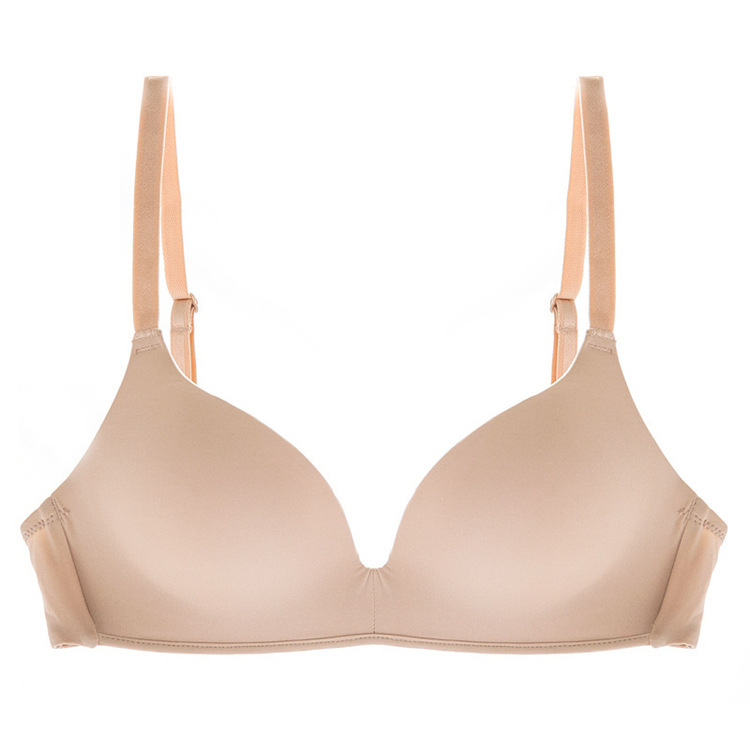 Women'S Fashion Solid Color Lightweight Wireless Bra