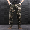 Men Casual Multi-Pocket Camouflage Print Cargo Pants