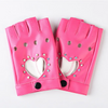 (Buy 1 Get 2) Women Hip Hop Fashion Nightclub Pole Dance Performance Hollow Heart Shaped Gloves