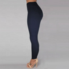 Solid Color Casual Leggings Pencil Pants