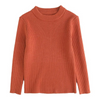 Kids Toddler Big Girls Boys Autumn Winter Fashion Casual Simple Solid Color Round Neck Sweater