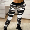 Women Sports Fashion Camouflage Print Casual Tight High-Waist Pants