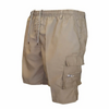 Men Casual Outdoor Mid-Rise Multi-Pocket Loose Shorts